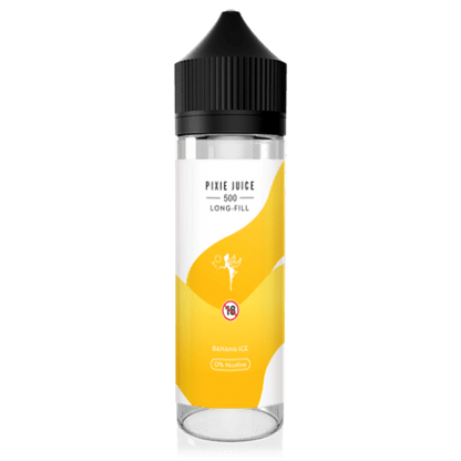 Pixie Juice Vol 1 & 2 Longfill + 3 Nic Salts | £4 - Avalanche Vapes Banana Ice/ 12mg (+4 Saltshots)