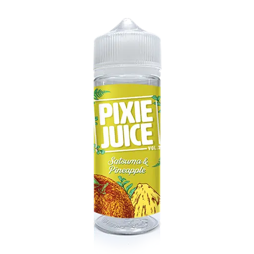 Pixie Juice Vol 2 70/30 | 100ml + 2 Nics | £6 - Avalanche Vapes Satsuma & Pineapple