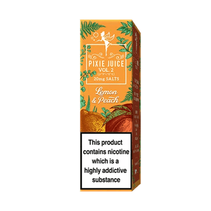 Pixie Juice Vol 2 Nic Salt | £1 - Avalanche Vapes Lemon & Peach20mg