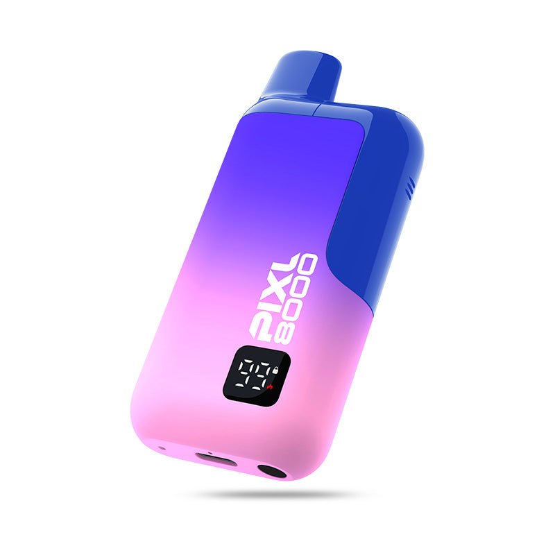 PIXL 8000 Prefilled Kit | £8 - Avalanche Vapes Blue Razz CottonKIT