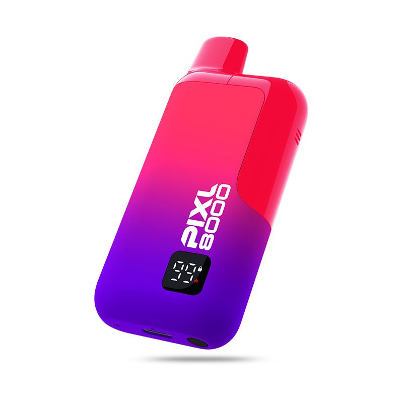 PIXL 8000 Prefilled Kit | £8 - Avalanche Vapes Cherry Sour RaspberryKIT