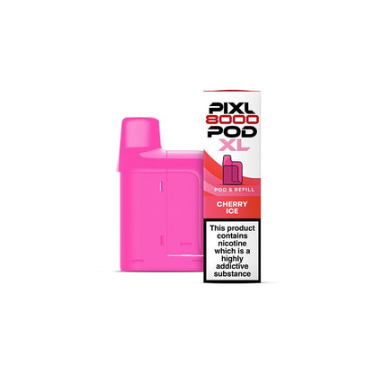 PIXL 8000 Prefilled Pods | £6 - Avalanche Vapes Cherry IcePODS