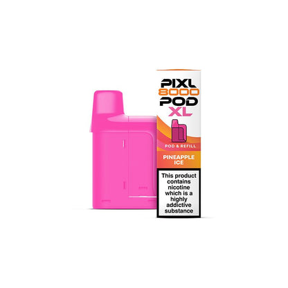 PIXL 8000 Prefilled Pods | £6 - Avalanche Vapes Pineapple IcePODS