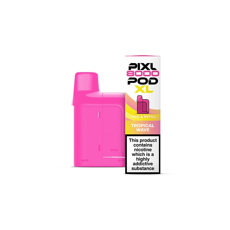 PIXL 8000 Prefilled Pods | £6 - Avalanche Vapes Tropical WavePODS