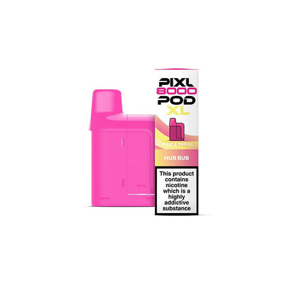 PIXL 8000 Prefilled Pods | £6 - Avalanche Vapes Hub BubPODS