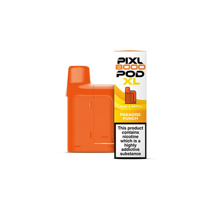 PIXL 8000 Prefilled Pods | £6 - Avalanche Vapes Paradise PunchPODS