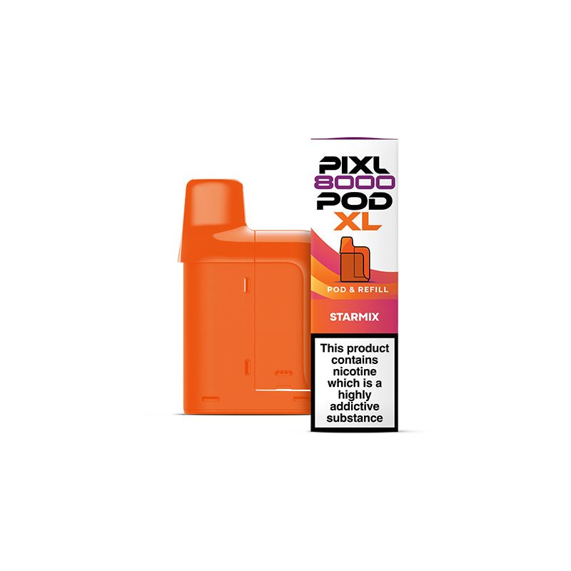 PIXL 8000 Prefilled Pods | £6 - Avalanche Vapes StarmixPODS