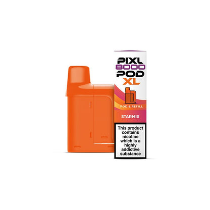 PIXL 8000 Prefilled Pods | £6 - Avalanche Vapes StarmixPODS