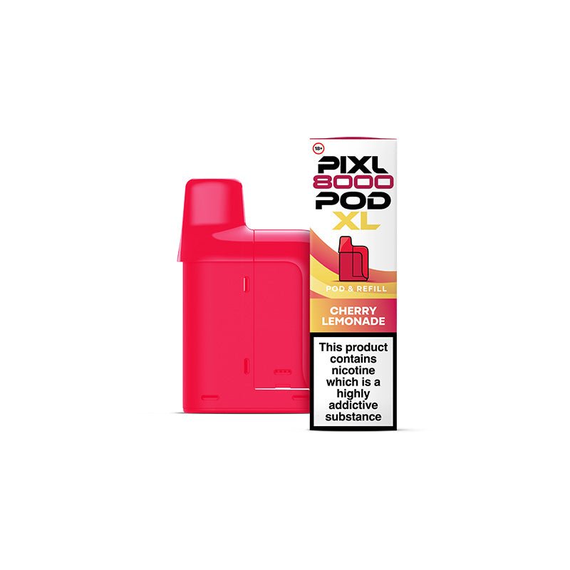 PIXL 8000 Prefilled Pods | £6 - Avalanche Vapes Cherry LemonadePODS