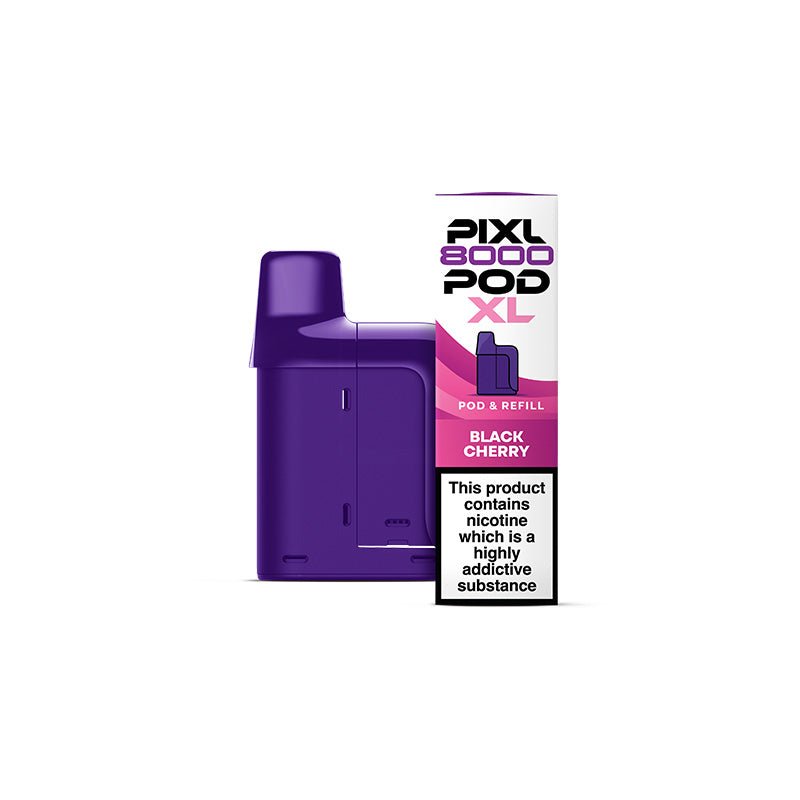 PIXL 8000 Prefilled Pods | £6 - Avalanche Vapes Black CherryPODS