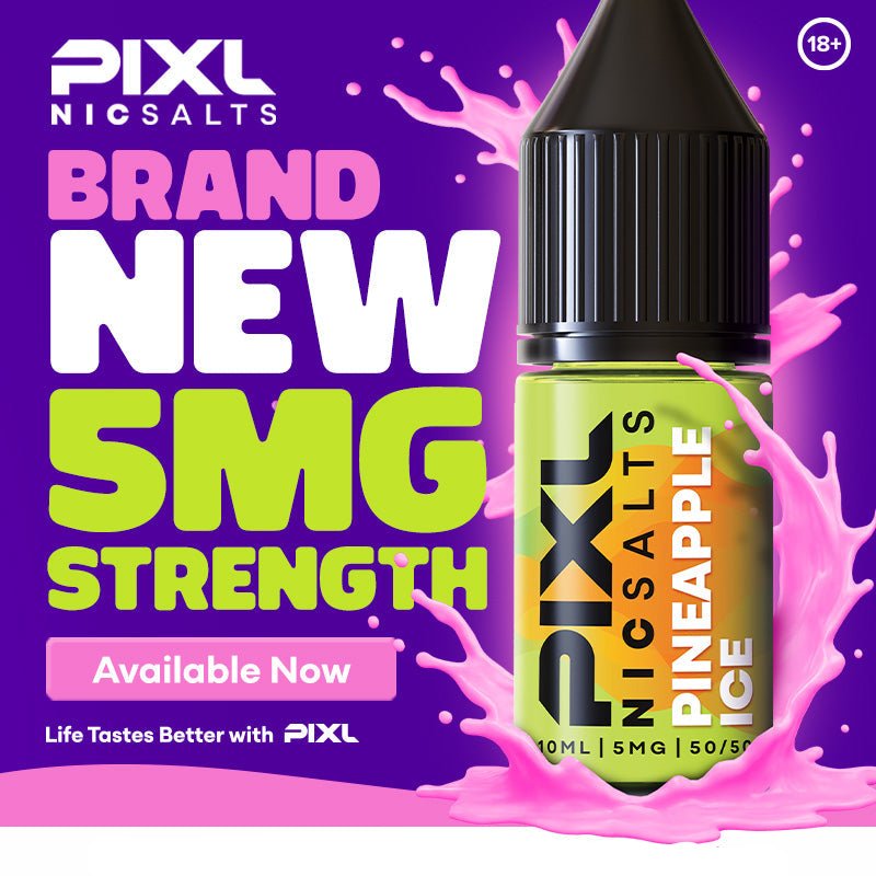 Pixl Nic Salt 5mg | £2 or 6 for £10 - Avalanche VapesBanana Ice5mg