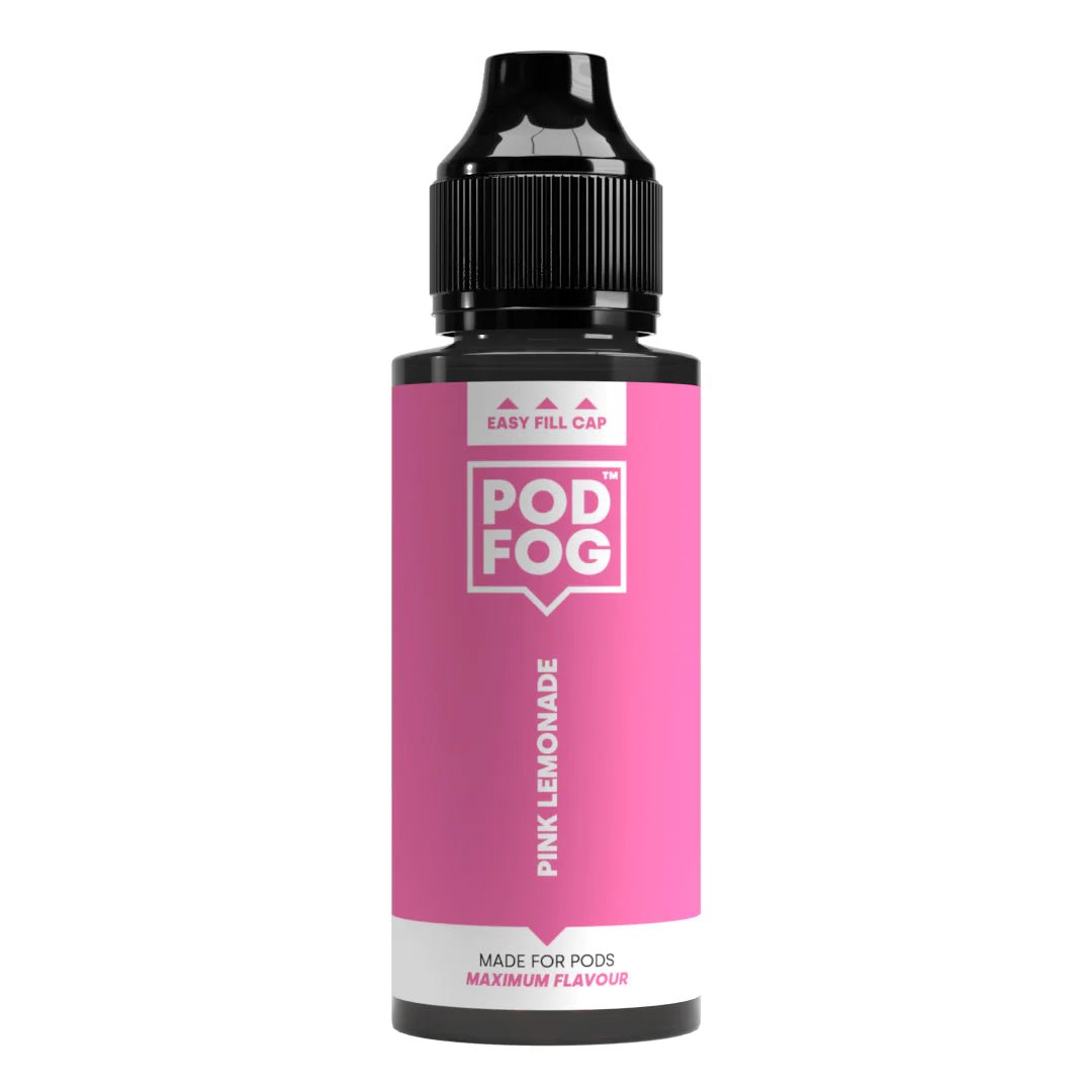 Pod Fog Longfill + 8 Nic Salts | £5 - Avalanche Vapes Pink Lemonade/ 14mg Inc 8 Salt Shots