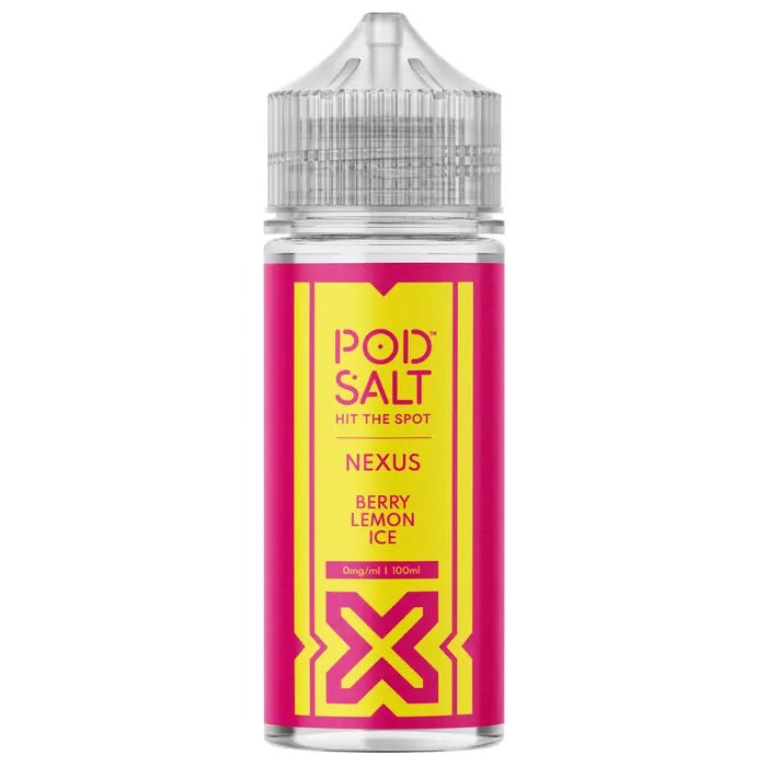 Pod Salt Nexus 70/30 | 100ml + 2 Nics | £6 - Avalanche Vapes Berry Lemon Ice