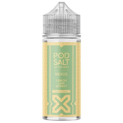 Pod Salt Nexus 70/30 | 100ml + 2 Nics | £6 - Avalanche Vapes Lemon Lime Sorbet