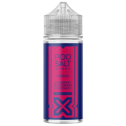 Pod Salt Nexus 70/30 | 100ml + 2 Nics | £6 - Avalanche Vapes Blueberry Blackberry Lemonade
