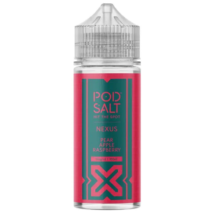 Pod Salt Nexus 70/30 | 100ml + 2 Nics | £6 - Avalanche Vapes Pear Apple Raspberry
