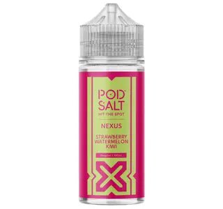 Pod Salt Nexus 70/30 | 100ml + 2 Nics | £6 - Avalanche Vapes Strawberry Watermelon Kiwi