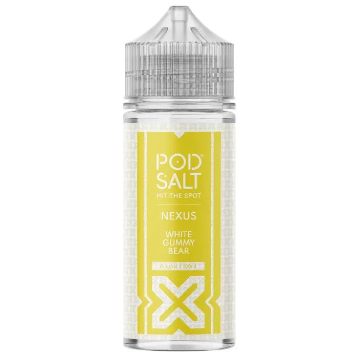 Pod Salt Nexus 70/30 | 100ml + 2 Nics | £6 - Avalanche Vapes White Gummy Bear