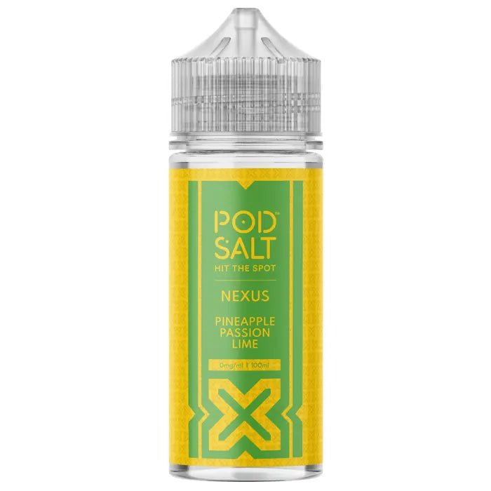 Pod Salt Nexus 70/30 | 100ml + 2 Nics | £6 - Avalanche Vapes Pineapple Passion Lime