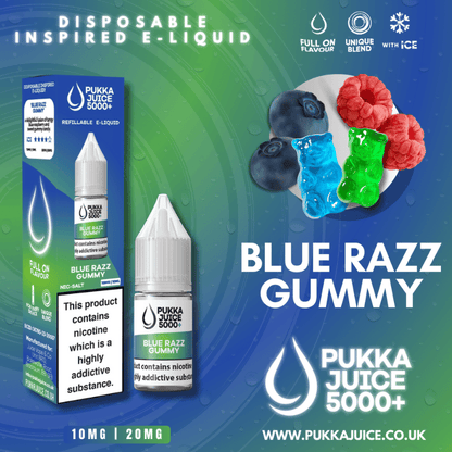 Pukka Juice 5000+ Nic Salt | £1 - Avalanche Vapes Fizzy Pop10mg