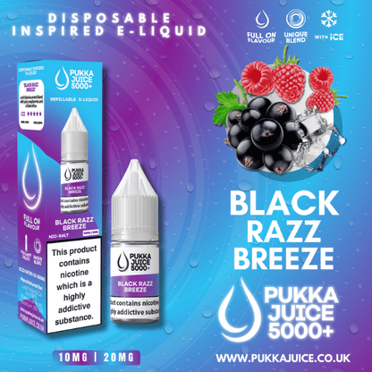 Pukka Juice 5000+ Nic Salt | £1 - Avalanche Vapes Fizzy Pop10mg