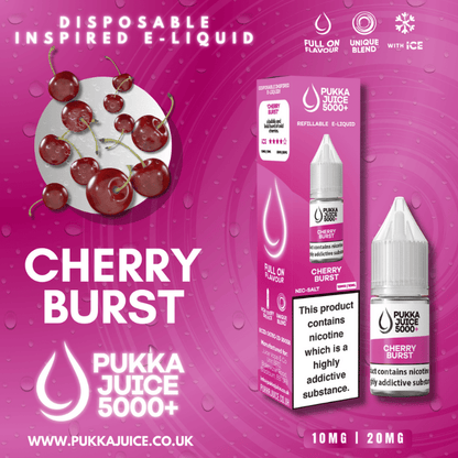 Pukka Juice 5000+ Nic Salt | £1 - Avalanche Vapes Fizzy Pop10mg