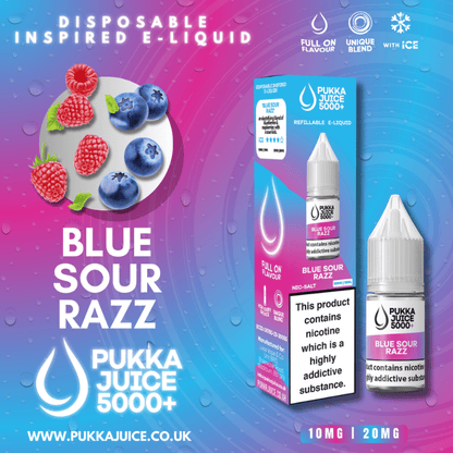 Pukka Juice 5000+ Nic Salt | £1 - Avalanche Vapes Fizzy Pop10mg