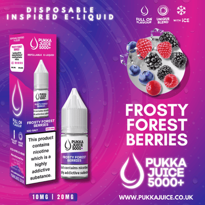 Pukka Juice 5000+ Nic Salt | £1 - Avalanche Vapes Fizzy Pop10mg