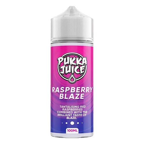 Pukka Juice 70/30 | 100ml + 2 Nics | £4 - Avalanche Vapes Raspberry Blaze