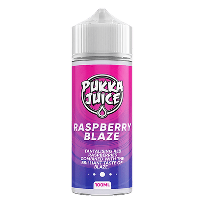 Pukka Juice 70/30 | 100ml + 2 Nics | £4 - Avalanche Vapes Raspberry Blaze