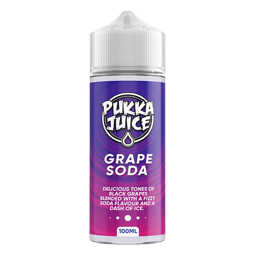 Pukka Juice 70/30 | 100ml + 2 Nics | £4 - Avalanche Vapes Grape Soda