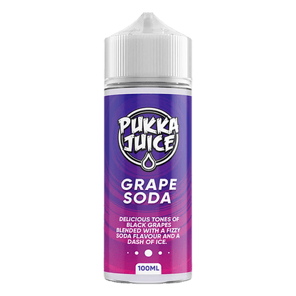 Pukka Juice 70/30 | 100ml + 2 Nics | £4 - Avalanche Vapes Grape Soda