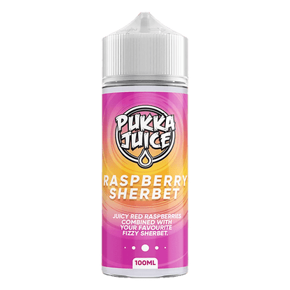 Pukka Juice 70/30 | 100ml + 2 Nics | £4 - Avalanche Vapes Raspberry Sherbert