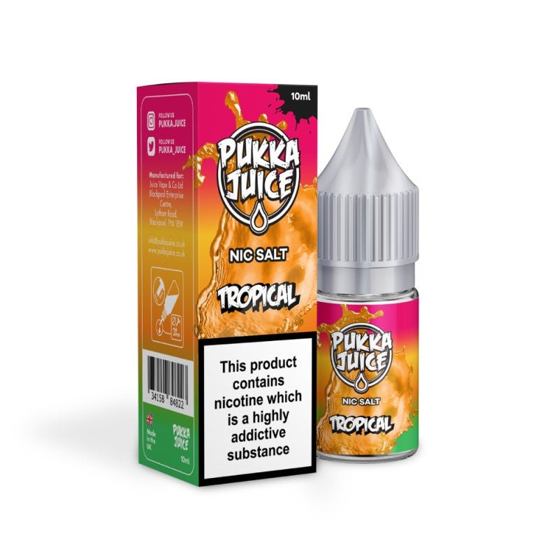 Pukka Juice Nic Salt | £1 - Avalanche Vapes Tropical10mg