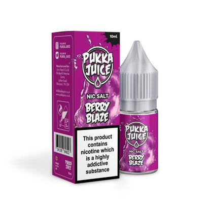Pukka Juice Nic Salt | £1 - Avalanche Vapes Berry Blaze10mg