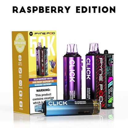 Pyne Pod Click Prefilled Kit | £11 - Avalanche Vapes Raspberry EditionKIT