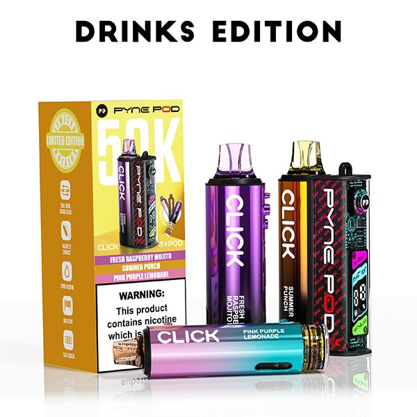Pyne Pod Click Prefilled Kit | £11 - Avalanche Vapes Drinks EditionKIT