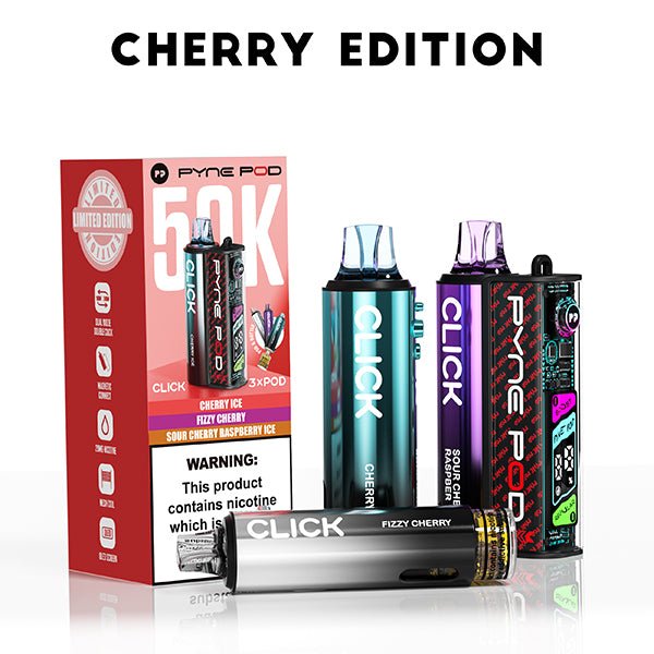 Pyne Pod Click Prefilled Kit | £11 - Avalanche Vapes Cherry EditionKIT