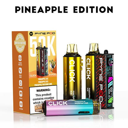 Pyne Pod Click Prefilled Kit | £11 - Avalanche Vapes Pineapple EditionKIT