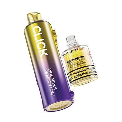 Pyne Pod Click Prefilled Pods | £5 - Avalanche Vapes Pineapple Passion LimePODS