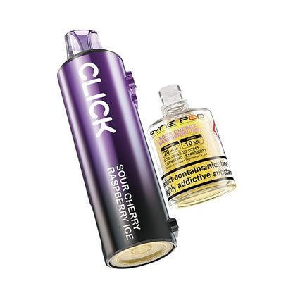 Pyne Pod Click Prefilled Pods | £5 - Avalanche Vapes Sour Cherry Raspberry IcePODS