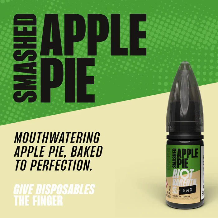 Riot Squad Bar Edition Nic Salt | £1.70 - Avalanche Vapes Smashed Apple Pie10mg