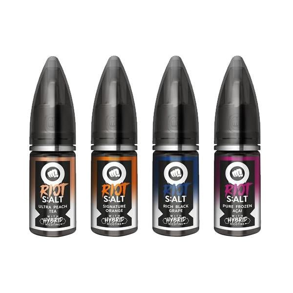 Riot Squad Hybrid Nic Salt | From £1 - Avalanche Vapes Blue Burst10mg