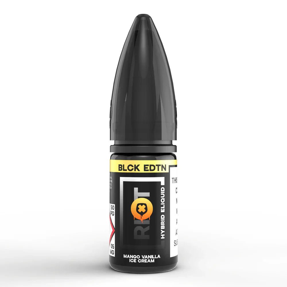 Riot Squad Hybrid Nic Salt | From £1 - Avalanche Vapes BLCK Ultra Peach Tea10mg