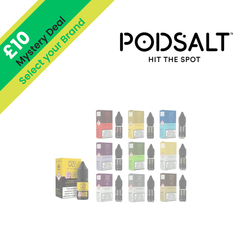 Salts Mystery Deal £7 for 10 - Avalanche Vapes MIxed Brand (Mystery 10)20mg