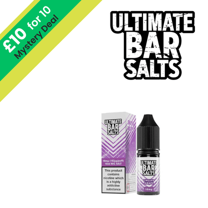 Salts Mystery Deal £7 for 10 - Avalanche Vapes Ultimate Salts (Mystery 10)20mg