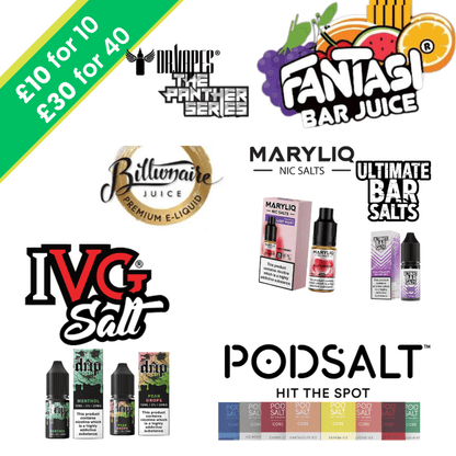 Salts Mystery Deal £7 for 10 - Avalanche Vapes Drip Salts (Mystery 10)20mg