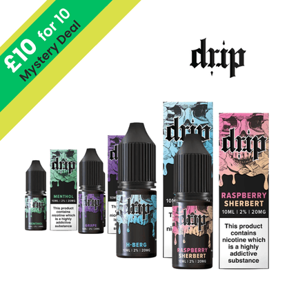 Salts Mystery Deal £7 for 10 - Avalanche Vapes Drip Salts (Mystery 10)20mg