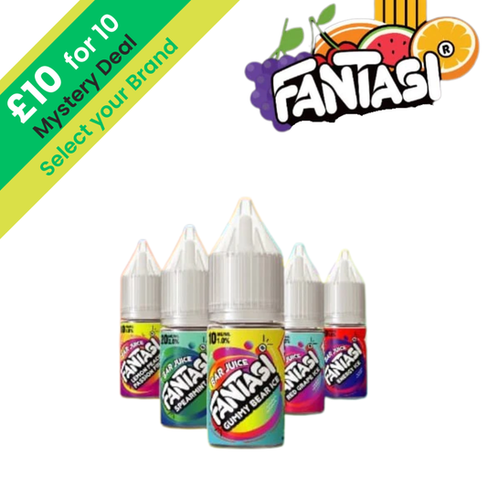 Salts Mystery Deal £7 for 10 - Avalanche Vapes Fantasi (Mystery 10)20mg
