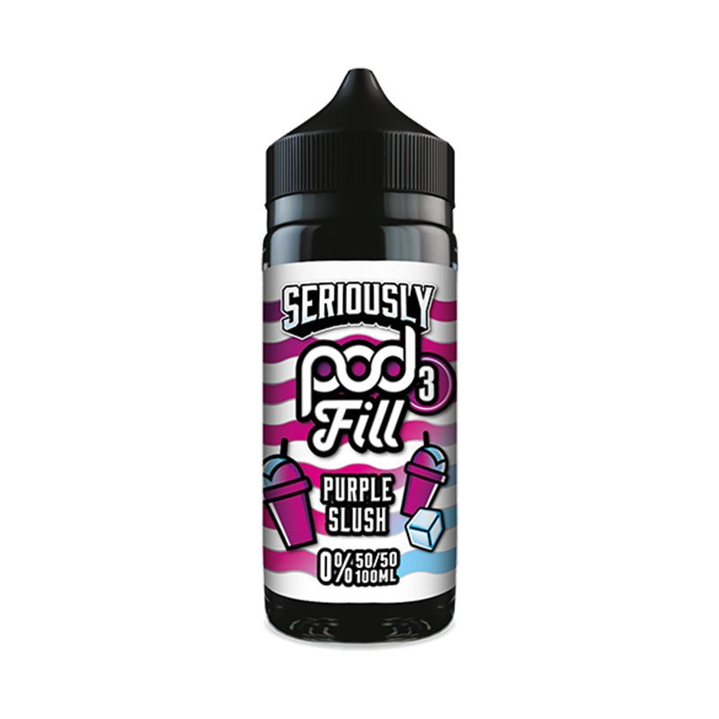 Seriously Pod Fill 3 50/50 | 100ml + 2 Nics | £7 - Avalanche Vapes Purple Slush
